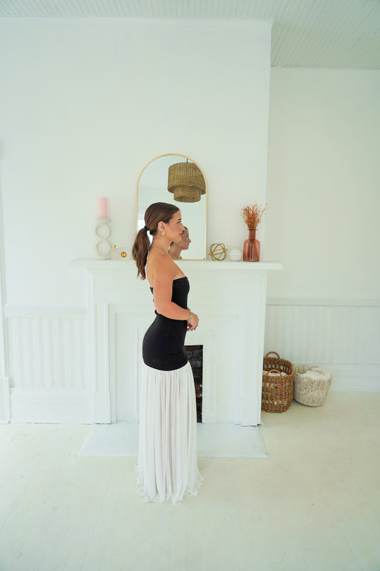 Black & Blanche Formal Dress