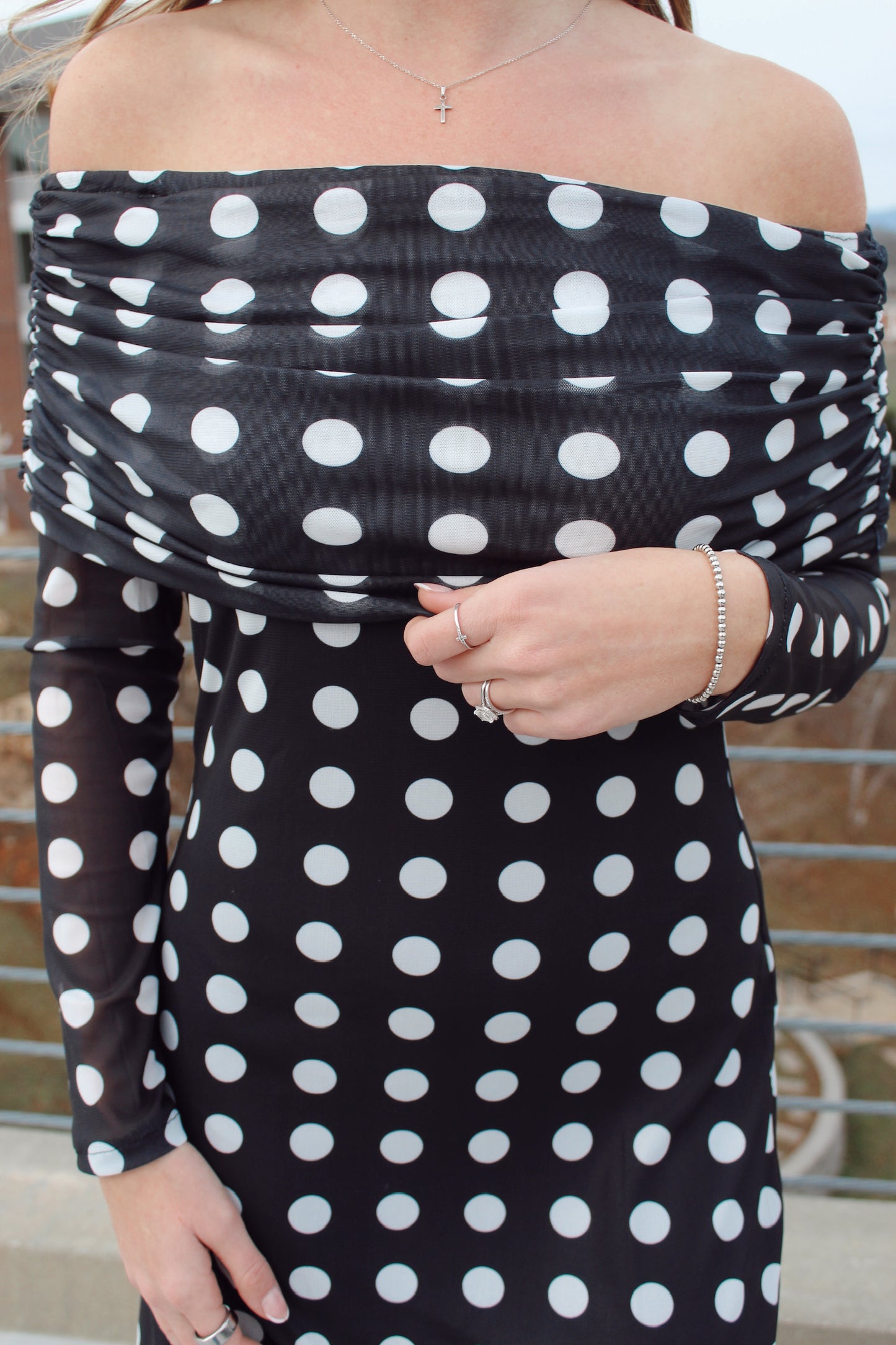 Lovers Lane Polka Dot Dress