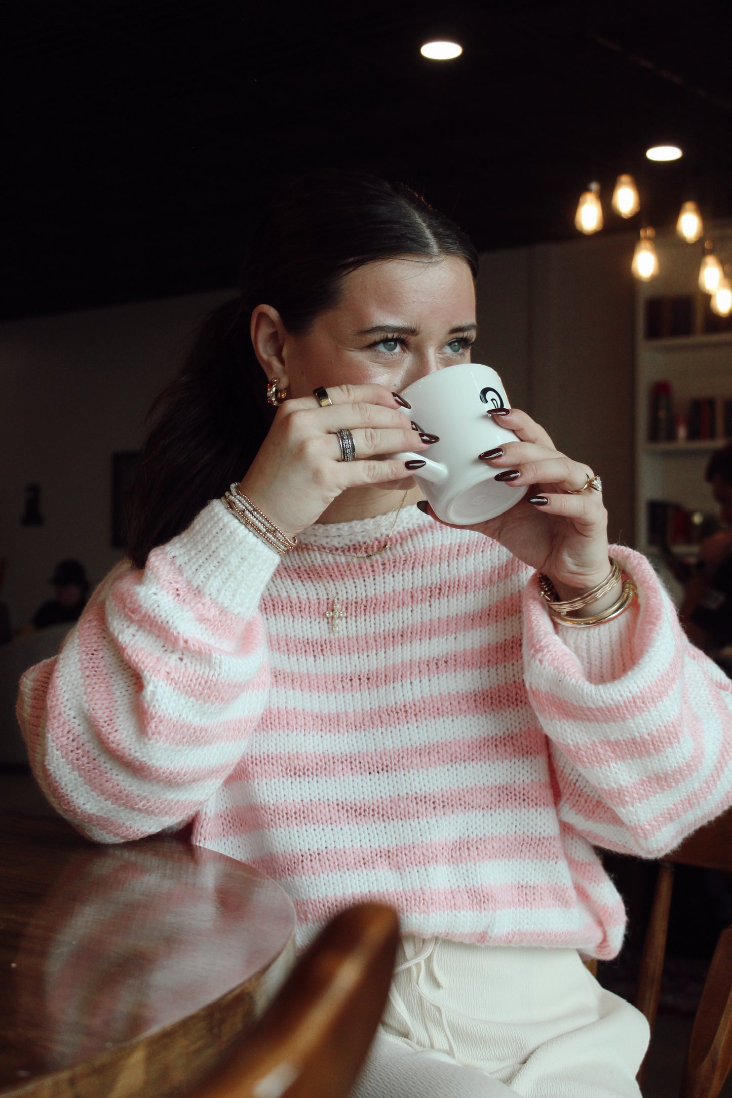 Sweetheart Knit Sweater