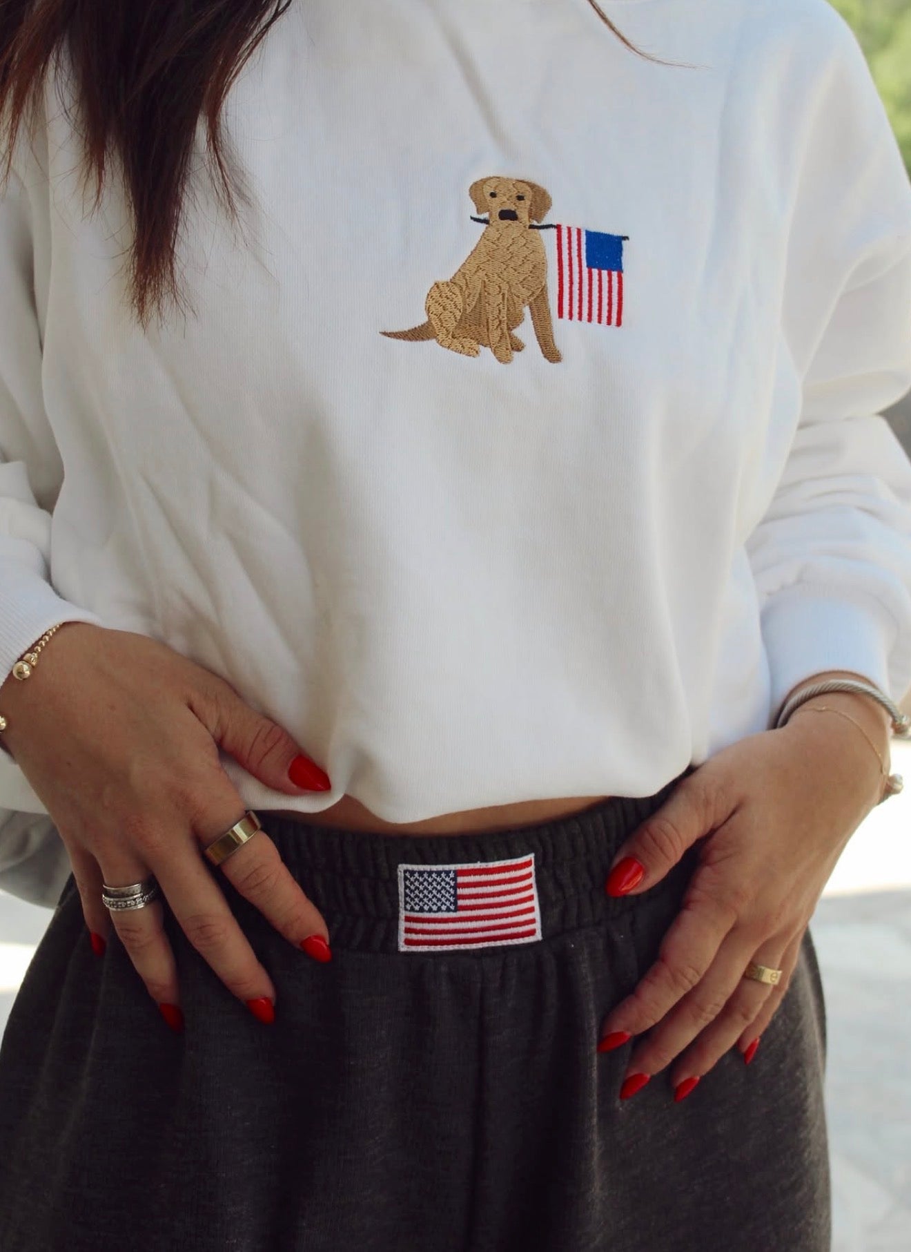 Red, White, & Coast Pant