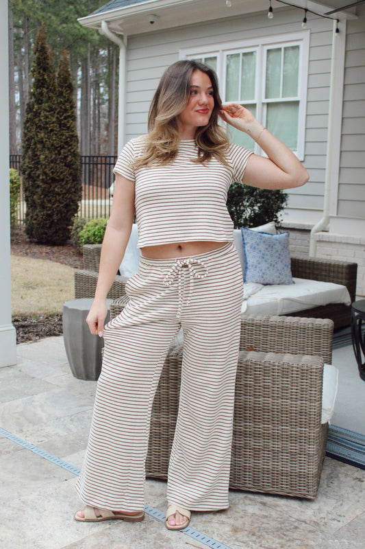 Sandbar Cropped Tee