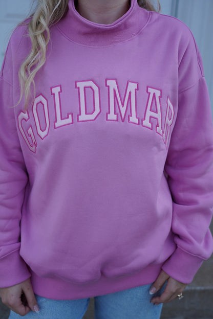 GOLDMAR Mock Neck Sweatshirt